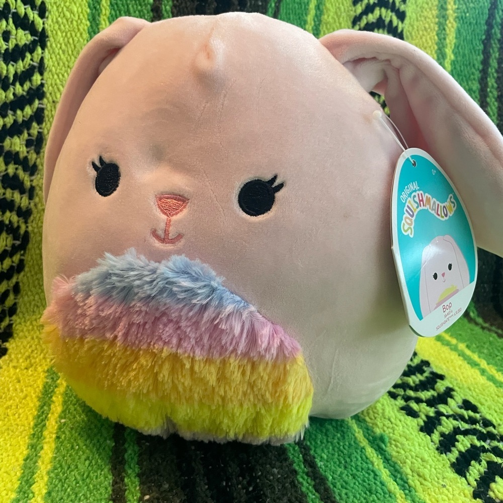 SQUISHMALLOW KellyToys - 8 Inch (20cm) - Bop The Bunny - Super Soft Plush Toy An